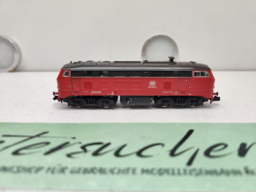 Fleischmann N DC 12395 / BR218 362-2 Diesellok / DB / Rot / Analog
