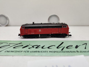 Fleischmann N DC 12395 / BR218 362-2 Diesellok / DB / Rot / Analog