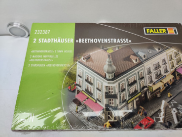 Faller N 323387 / 2 Stadthäuser Beethovenstrasse /  OVP Original verschweißt / OVP