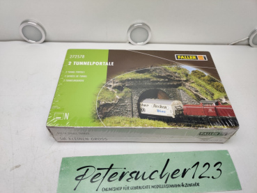 Faller N 272578 2 Tunnelportale /  OVP Original verschweißt / OVP