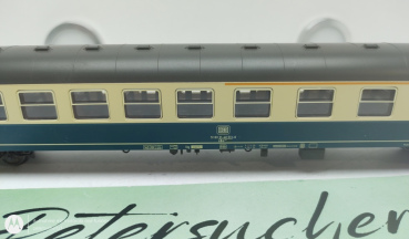 Fleischmann H0 AC 3513 Personenwagen IC / 1.+ 2.Kl. / DB / Blau - Beige