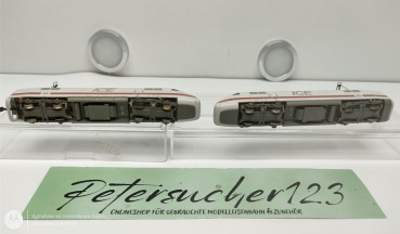 Fleischmann N DC BR401507-9 ICE Triebwagen Set Licht Analog DB