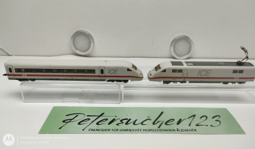 Fleischmann N DC BR402 030-1 ICE Triebwagen Set Licht Analog DB