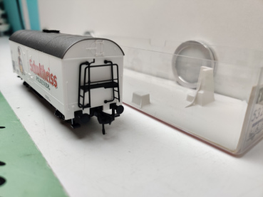 Fleischmann H0 DC 5322 Gedeckter Güterwagen / Bierwagen "Schultheiss" / OVP