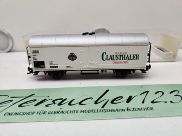 Fleischmann H0 DC 5327 K Gedeckter Güterwagen / Bierwagen "Clausthaler" / OVP