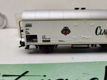 Fleischmann H0 DC 5327 K Gedeckter Güterwagen / Bierwagen "Clausthaler" / OVP