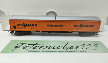 Fleischmann H0 DC 5386 gedeckter Güterwagen / Schiebedachwagen Viessmann OVP