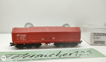 Fleischmann H0 DC 5387 K Teleskophaubenwagen "CARGO" / NEM / DB/ OVP