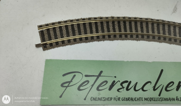 Fleischmann H0 6120 1 x gebogenes Profi Gleis  R356.5