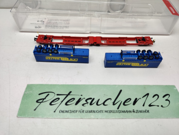 Fleischmann N DC 6660050 Doppeltaschen-Gelenkwagen / LKW Walter / DB AG / OVP