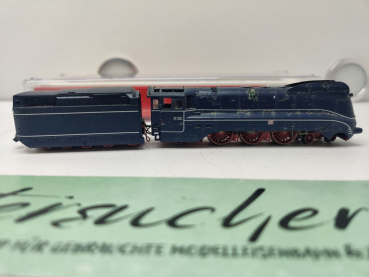 Fleischmann N DC 717404 Dampflok Schlepptender / Blau / gealtert / DSS / OVP