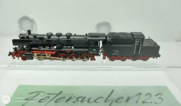Fleischmann N DC 7175 / Güterzug-Dampflokomotive / BR050 /DB / Defekt / OVP