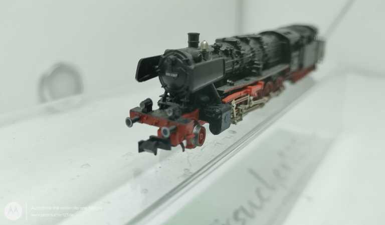 Fleischmann N DC 7175 / Güterzug-Dampflokomotive / BR050 /DB / Defekt / OVP