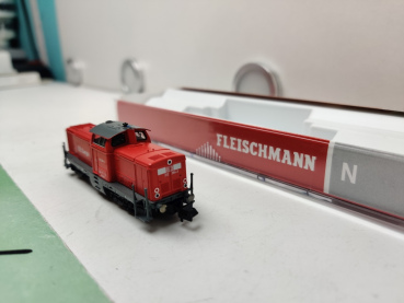 Fleischmann N DC 723008 Diesellok / Cargo / Rot/ DCC / DB / OVP