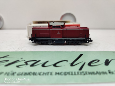 Fleischmann N DC 7230 / BR212 Diesellok / Rangierlok / Rot / DB / Analog / OVP
