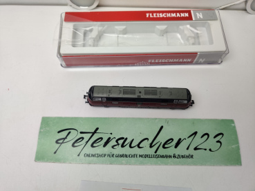 Fleischmann N DC 725076 / BR 221 130-8 Diesellokomotive / DB / im weinroten Design / Digital / Sound / OVP