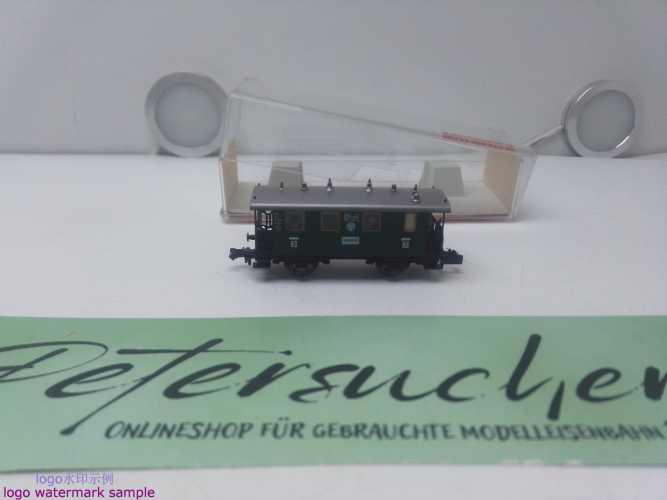 Fleischmann DC N 8051 / 2-achsiger Lokalbahn-Personenwagen / 3. Kl. / (Bauart Ci Pr86 / Citr). / OVP 
