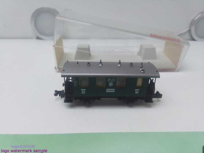 Fleischmann DC N 8051 / 2-achsiger Lokalbahn-Personenwagen / 3. Kl. / (Bauart Ci Pr86 / Citr) / DRG / OVP