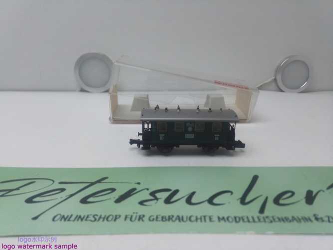 Fleischmann DC N 8051 / 2-achsiger Lokalbahn-Personenwagen / 3. Kl. / (Bauart Ci Pr86 / Citr) / DRG / OVP