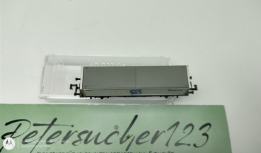 Fleischmann N DC 8241 K Containerwagen "SEATRAIN" 2-Achser  DB OVP