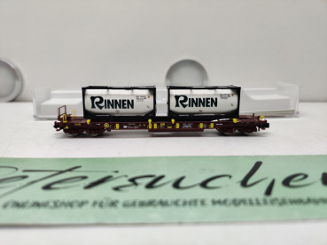 Fleischmann N DC 825054 Taschenwagen AAE / Rinnen / OVP