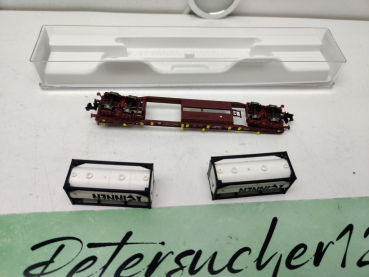 Fleischmann N DC 825054 Taschenwagen AAE / Rinnen / OVP