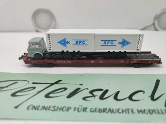 Fleischmann N DC 8279 Rollende Landstraße / LKW SFC 1 / DB