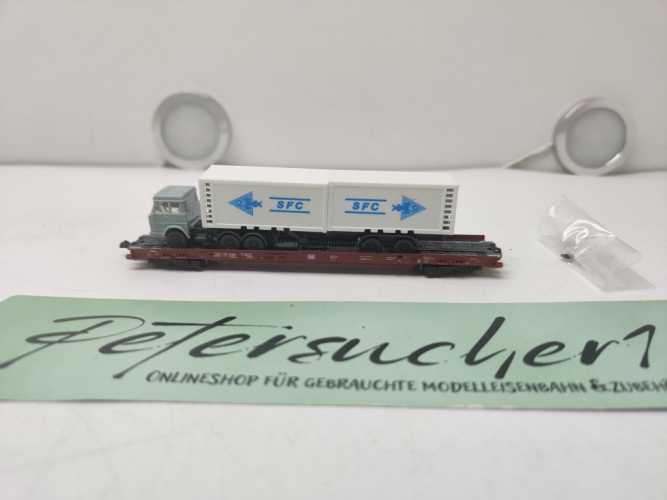 Fleischmann N DC 8279 Rollende Landstraße / LKW SFC 2 / DB