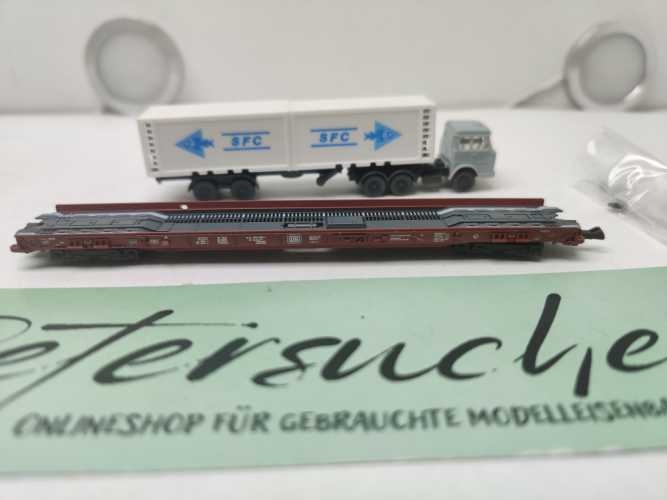 Fleischmann N DC 8279 Rollende Landstraße / LKW SFC 2 / DB