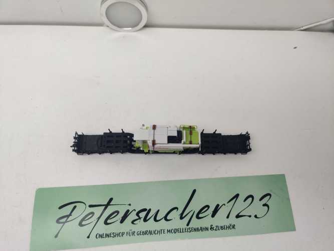 Fleischmann N DC 8299 Schwerlastwagen mit Ladegut / CLAAS Mähdrescher / DB