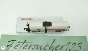 Fleischmann N DC 8484  Kesselwagen 4-Achser BP Stromeyer  DB OVP