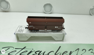 Fleischmann N DC 852323 Großraumgüterwagen DB Braun OVP