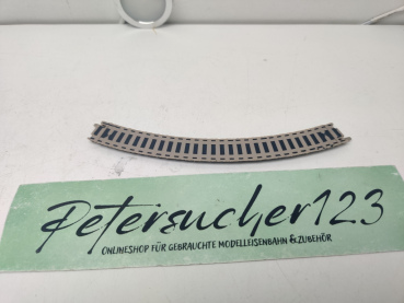 Fleischmann N DC 9120 Gebogenes Gleis (R1) / 192 mm / Bogenwinkel 45°