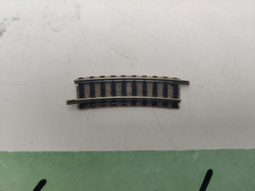Fleischmann N DC 9122 / Gebogenes Gleis / 192 mm (R1) / Bogenwinkel 15°