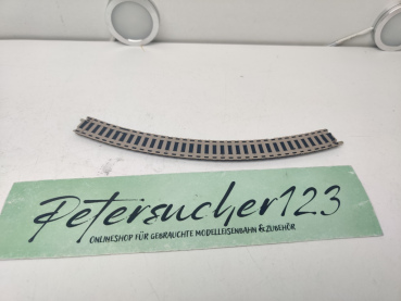 Fleischmann N DC 9125 Gebogenes Gleis (R 2) / 225,6 mm / Bogenwinkel 45°