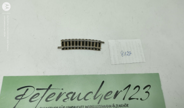 FLEISCHMANN N DC 9127 Gebogenes Gleis 15°  R2