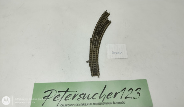 Fleischmann N DC 9142R Bogenweiche rechts  Handbetrieb  Bogenwinkel 45°