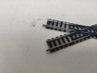 Fleischmann N DC 9161 Starre Gleiskreuzung / Länge 115 mm