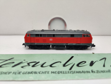 Fleischmann  N DC 7237 / BR218 410-9  Diesellok / Rot / DB / Analog