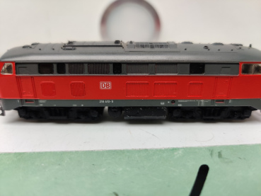 Fleischmann  N DC 7237 / BR218 410-9  Diesellok / Rot / DB / Analog