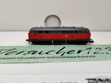 Fleischmann  N DC 7237 / BR218 410-9  Diesellok / Rot / DB / Analog