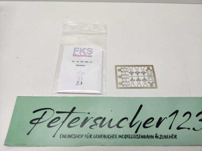 FKS N 160-090-01 Sackkarre für Modellbau Metall / unbenutzt / 1:160 / OVP