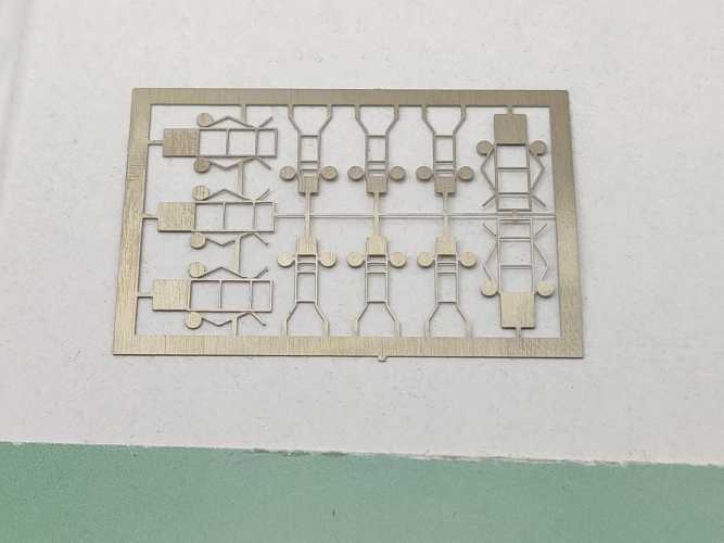 FKS N 160-090-01 Sackkarre für Modellbau Metall / unbenutzt / 1:160 / OVP