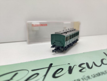 Fleischmann N DC 8092 Abteilwagen 3.Kl C3Pr89 / DRG / OVP