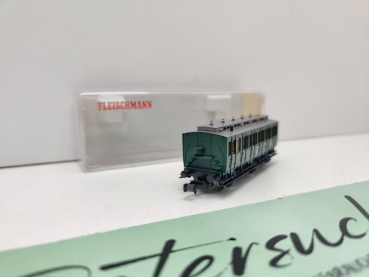 Fleischmann N DC 8092 Abteilwagen 3.Kl C3Pr89 / DRG / OVP