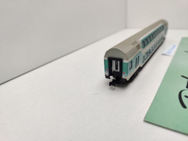 Fleischmann N DC 8121 Doppelstockwagen "Fleischmann" 1.-2.Kl DABz755 / NEM / DB