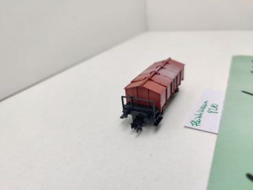 Fleischmann N DC 8210 Klappdeckelwagen Tk-u902 / DB