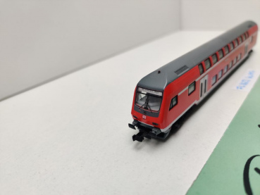 Fleischmann N DC 8623 Doppelstocksteuerwagen 2.Kl DBbzf761 / NEM / DB