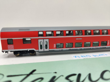 Fleischmann N DC 8623 Doppelstocksteuerwagen 2.Kl DBbzf761 / NEM / DB
