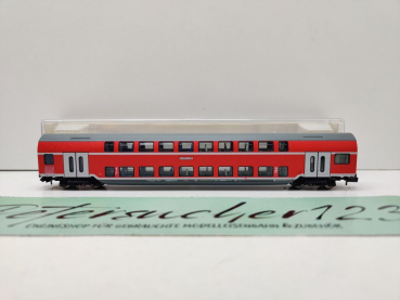 Fleischmann N DC 8624 Doppelstockwagen 1./2.Kl DABz756 / NEM / DB / OVP